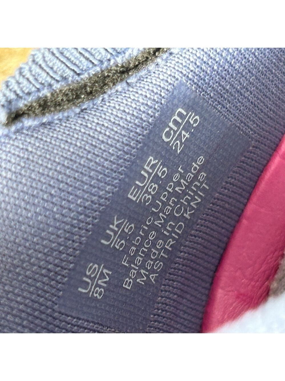 Ryka Astrid Knit Slip-On Sneaker (in tempst blue) - Picture 12 of 13